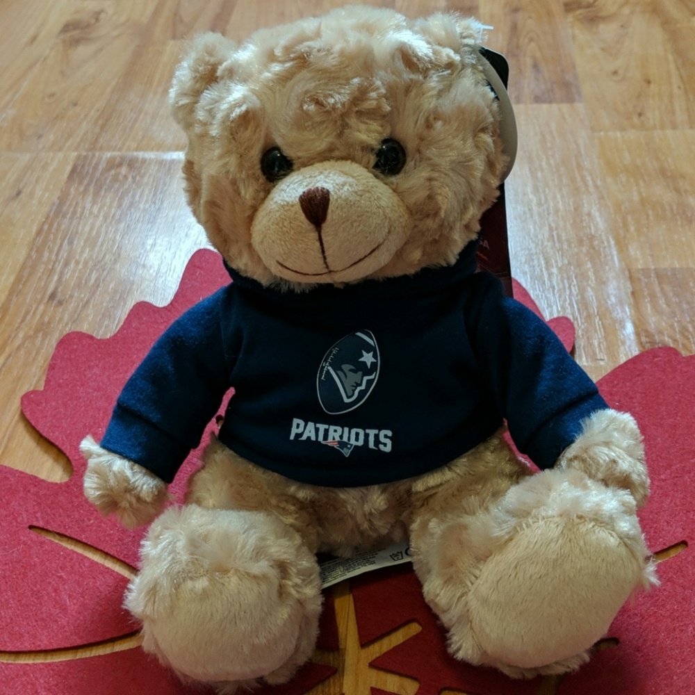 🐻🏈🧸 FREE WITH $50 PURCHASE! Patriots Teddy Bear